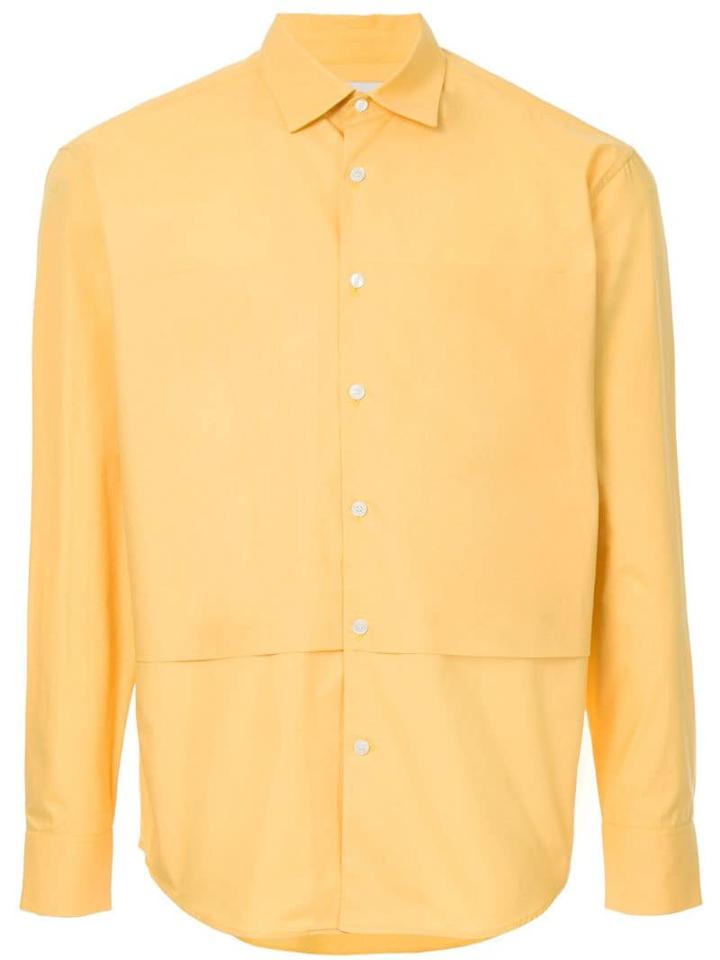 Cerruti 1881 Layer Detail Shirt - Yellow