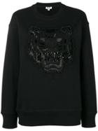 Kenzo Embellished Tiger Sweater - Black