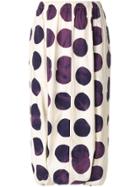 Comme Des Garçons Vintage Polka Dot Drop-crotch Harem Trousers - Nude