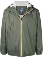 K-way Hooded Zipped Jacket - Green