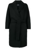 's Max Mara Doudble-breasted Coat - Black