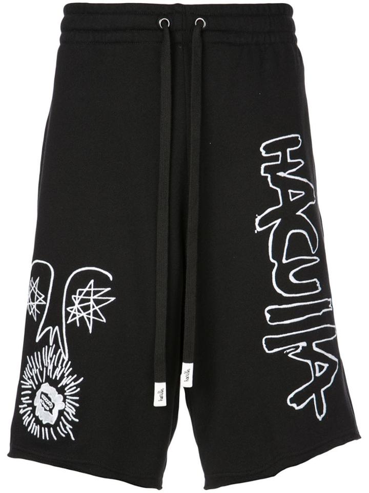 Haculla Felon Track Shorts - Black