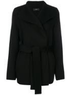 Joseph - Lima Coat - Women - Cashmere/wool/cotton - 38, Black, Cashmere/wool/cotton