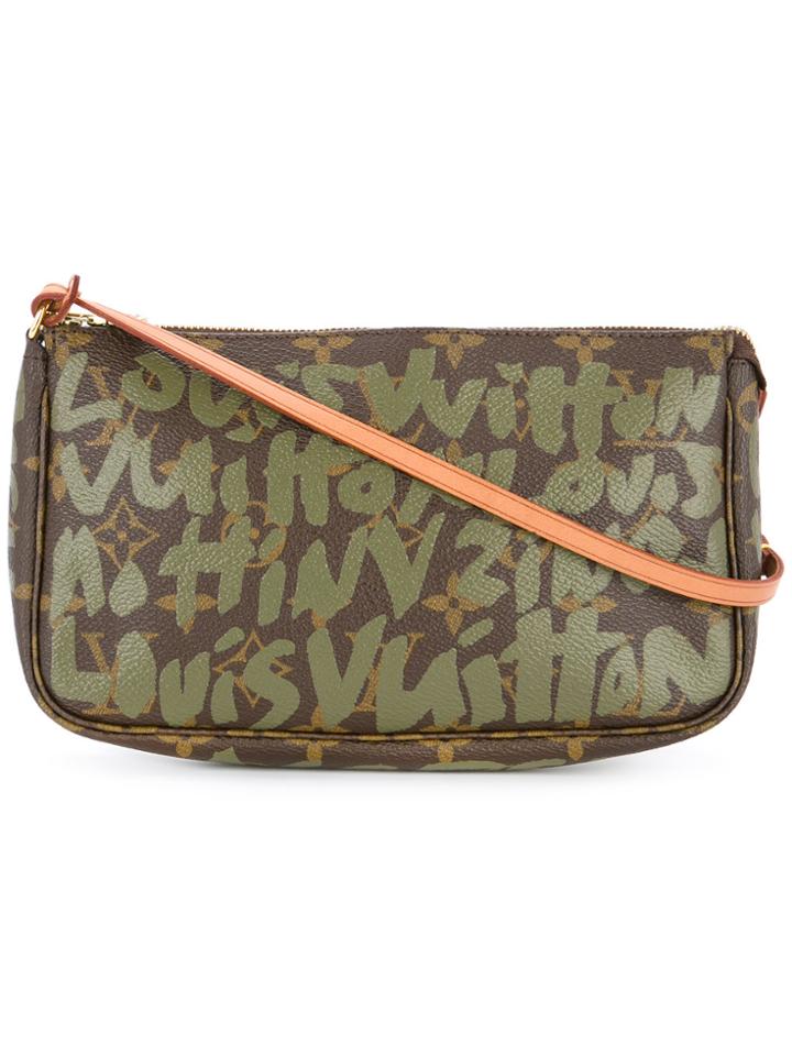 Louis Vuitton Vintage Monogram Clutch - Green