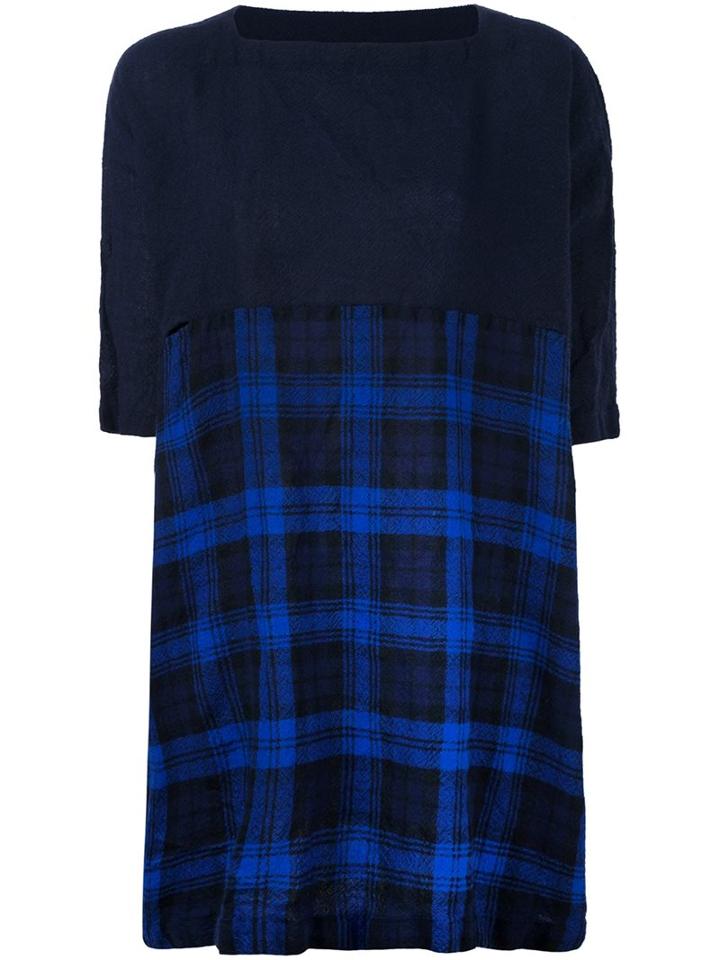 Daniela Gregis Checked Shortsleeved T-shirt
