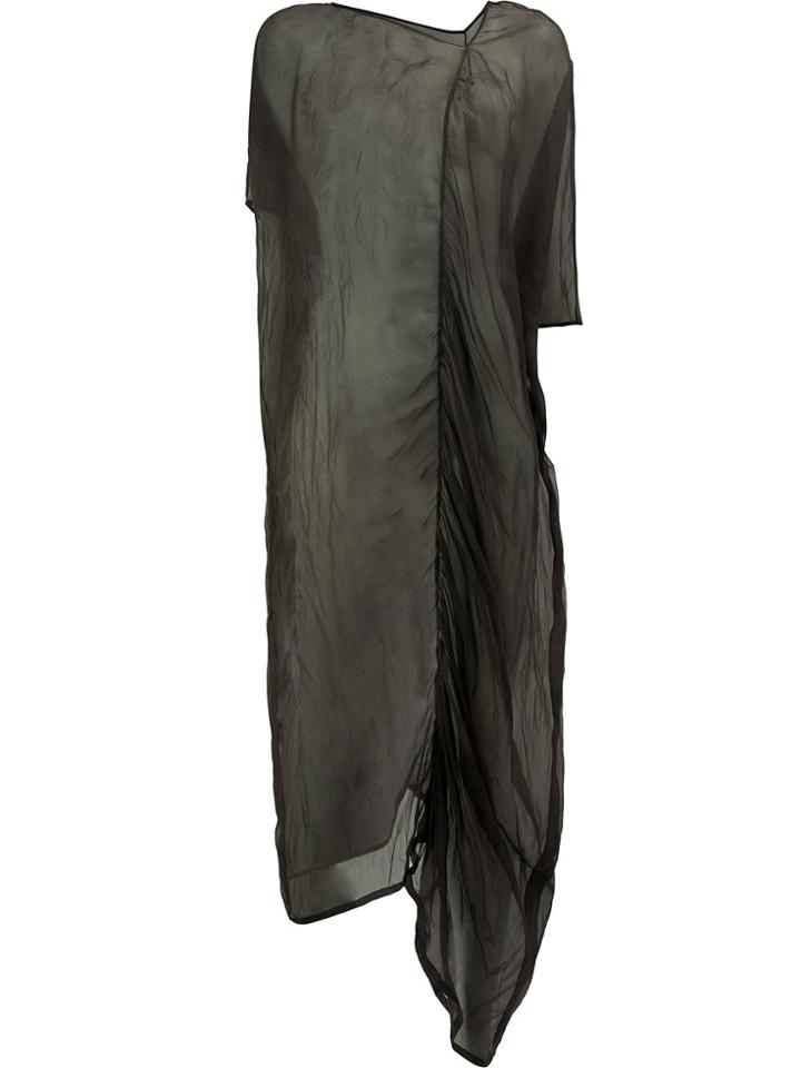 Uma Wang Loose Fit Dress - Brown