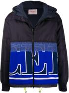 Iceberg Panelled Logo Jacket - Blue