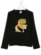 Karl Lagerfeld Kids Karl Graphic Sweatshirt - Black