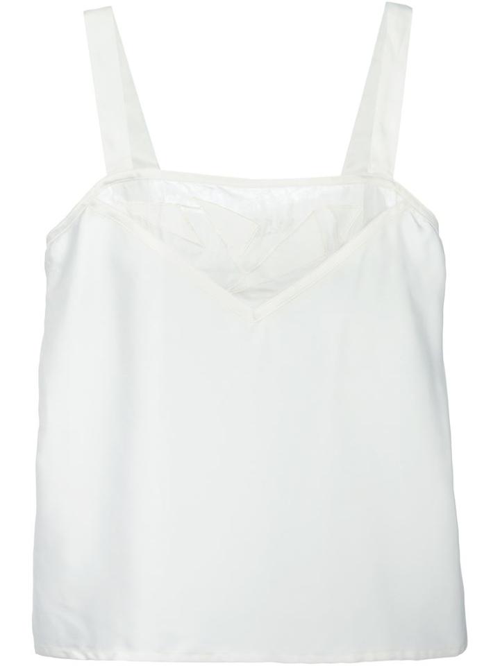 Louis Feraud Vintage Square Neck Tank Top