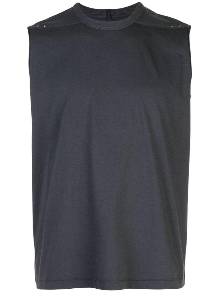 Rick Owens Slim-fit Tank Top - Blue