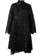 Sacai Floral Lace Trench Coat