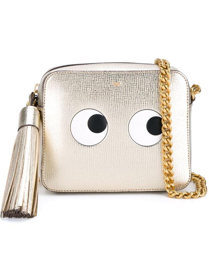 Anya Hindmarch 'eyes' Grained Shoulder Bag