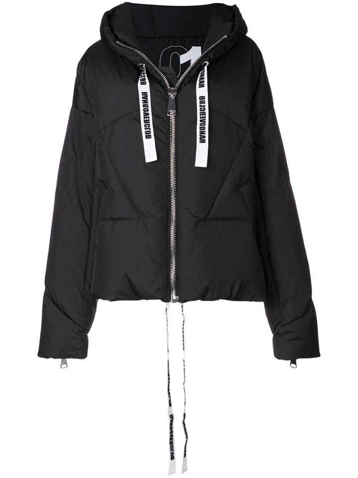 Khrisjoy Down Feather Puffer Jacket - Black