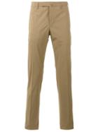 Incotex Plain Chinos, Men's, Size: 48, Nude/neutrals, Cotton/spandex/elastane