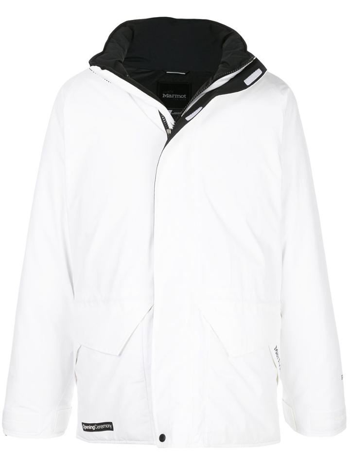 Opening Ceremony X Marmot Hooded Padded Jacket - White