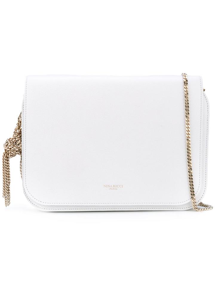 Nina Ricci - Small Elide Crossbody Bag - Women - Calf Leather - One Size, White, Calf Leather