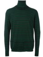 Lanvin Striped Turtle Neck Sweater