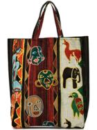 Carven Printed Tote Bag - Multicolour