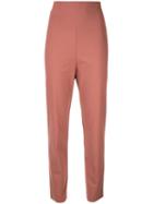 Des Prés High-waisted Trousers - Pink