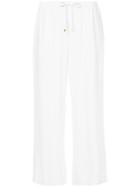Venroy Cropped Beach Trousers - White