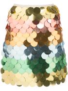 Sara Battaglia Sequin Mini Skirt - Multicolour