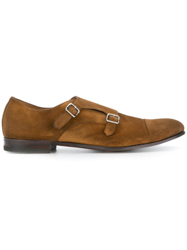 Henderson Baracco Buckle Detail Loafers - Brown