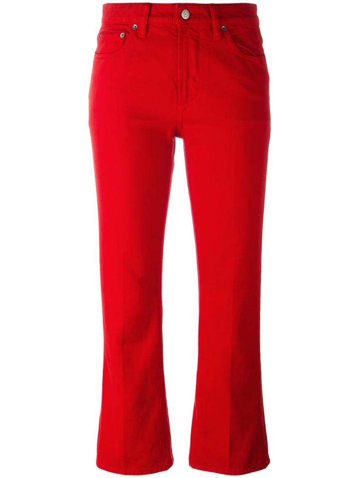 Golden Goose Deluxe Brand Funny Jeans, Women's, Size: 30, Red, Cotton/spandex/elastane