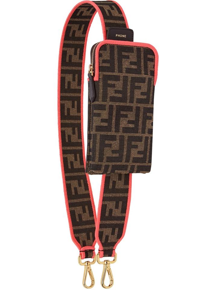 Fendi Regular Strap You Bag Strap - Brown