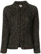 Chanel Pre-owned Bouclé Tweed Jacket - Black