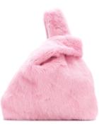 Simonetta Ravizza Fluffy Tote Bag - Pink & Purple