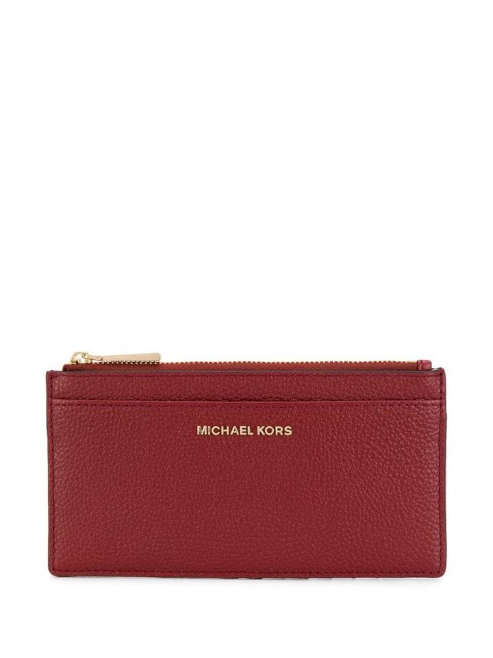 Michael Kors Zipped Coin Purse - Red