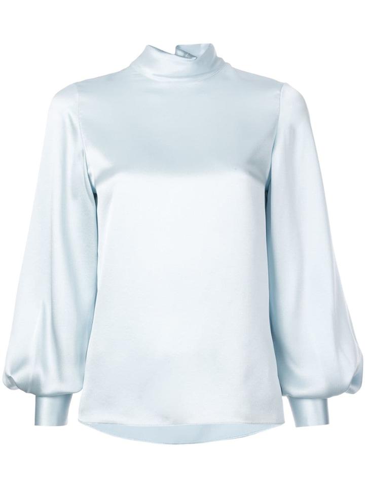 Vince Puffball Sleeves Blouse - Blue