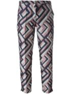 's Max Mara Geometric Pattern Trousers