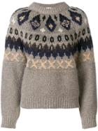 Forte Forte Lurex Nordic Knit Sweater - Metallic