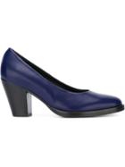 A.f.vandevorst X965 Classic Pumps, Women's, Size: 41, Blue, Calf Leather/bos Taurus