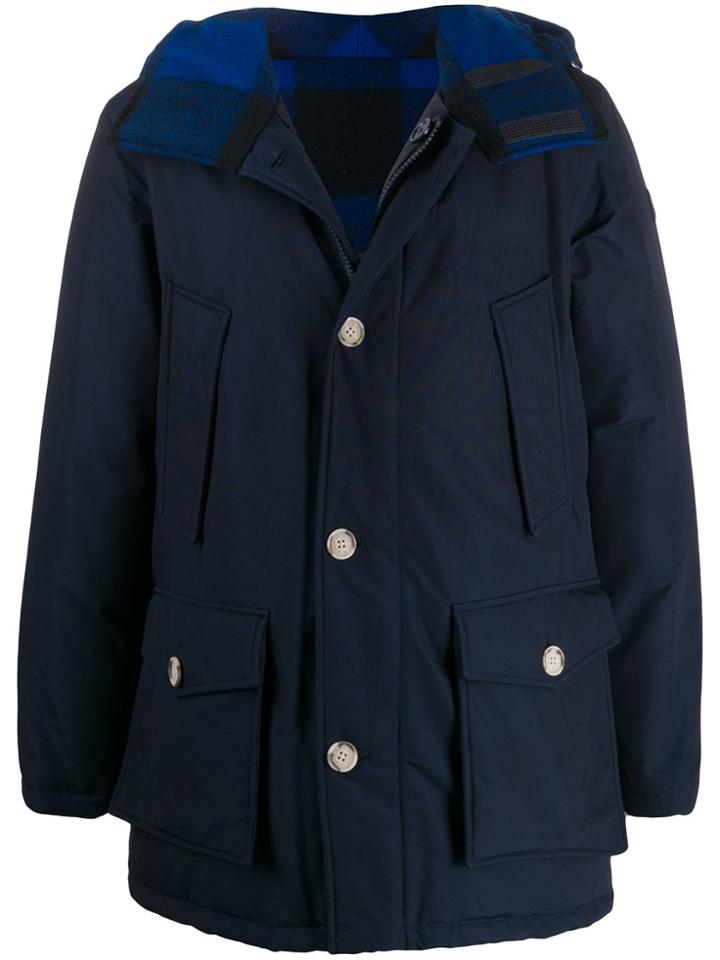Woolrich Zip-front Jacket - Blue