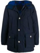 Woolrich Zip-front Jacket - Blue