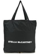 Stella Mccartney Logo Shopper Tote - Black