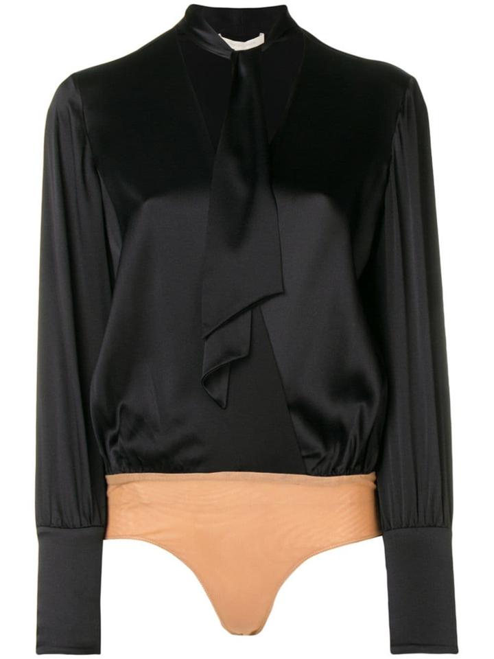 Jonathan Simkhai Tie Neck Body - Black