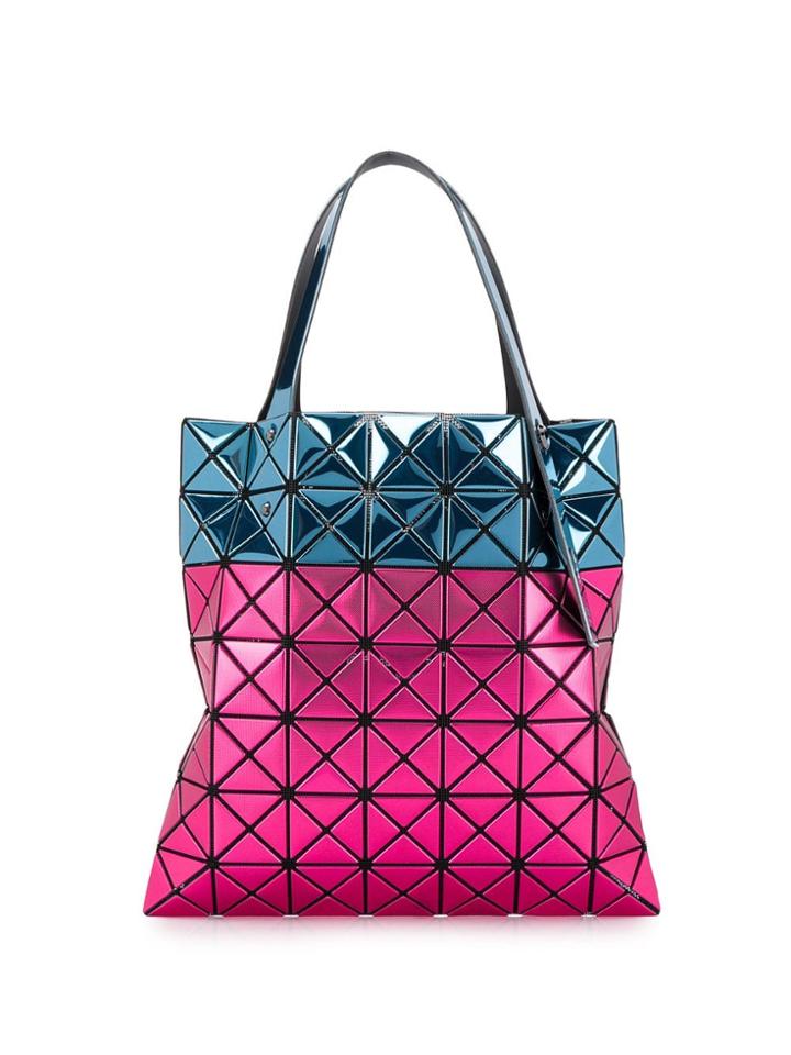 Bao Bao Issey Miyake Two-tone Tote Bag - Pink
