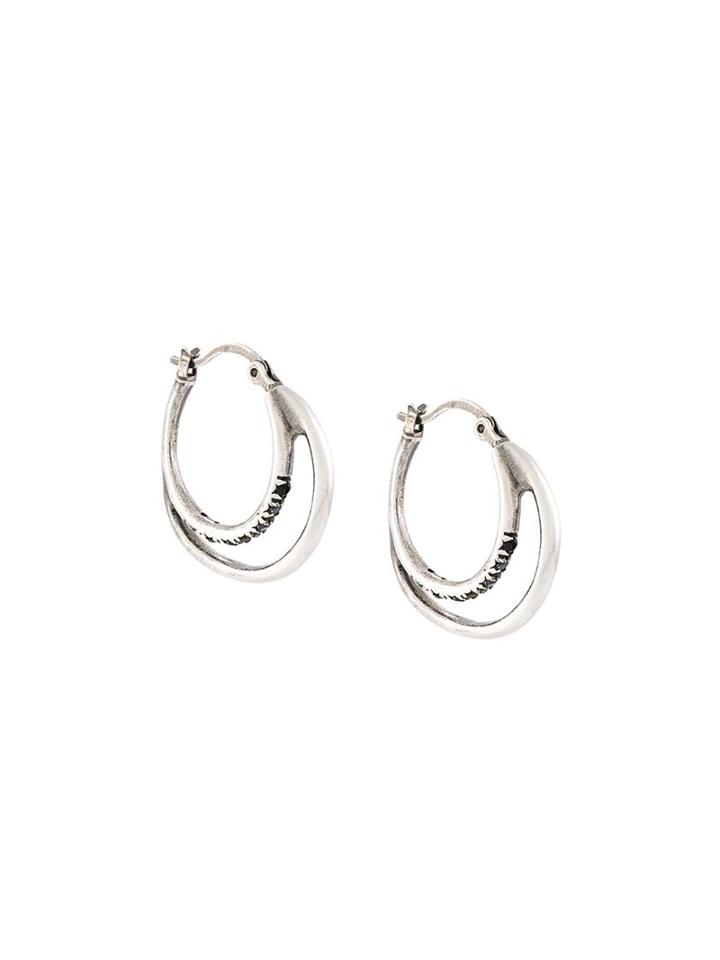 Iosselliani 'silver Heritage' Earrings, Metallic
