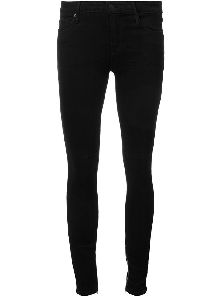 Rta 'alexa' Jeans, Women's, Size: 24, Black, Cotton/spandex/elastane