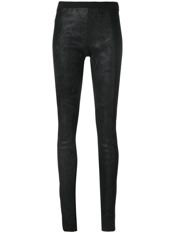 Oscar De La Renta Skinny Trousers - Pink & Purple