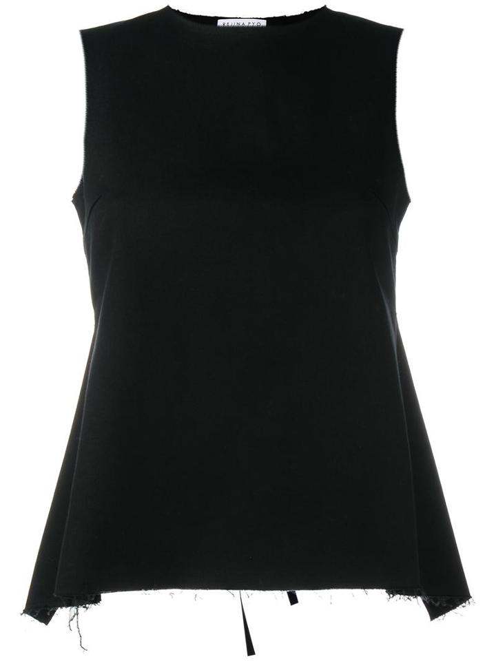 Rejina Pyo Alexa Sleeveless Top, Women's, Size: 6, Black, Cotton/rayon/polyurethane