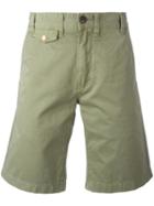 Barbour Neuston Twill Shorts, Men's, Size: 32, Green, Cotton