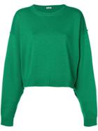 Miu Miu Cropped Sweater - Green