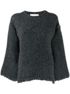 Fabiana Filippi Loose-fit Knit Sweater - Grey