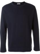 Société Anonyme Crew Neck Sweater, Men's, Size: L, Blue, Cotton