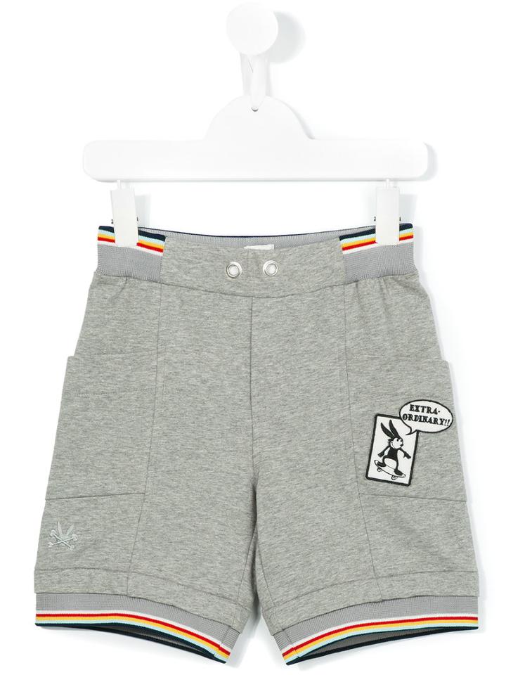 No Added Sugar Bee's Knees Shorts, Toddler Boy's, Size: 4 Yrs, Grey