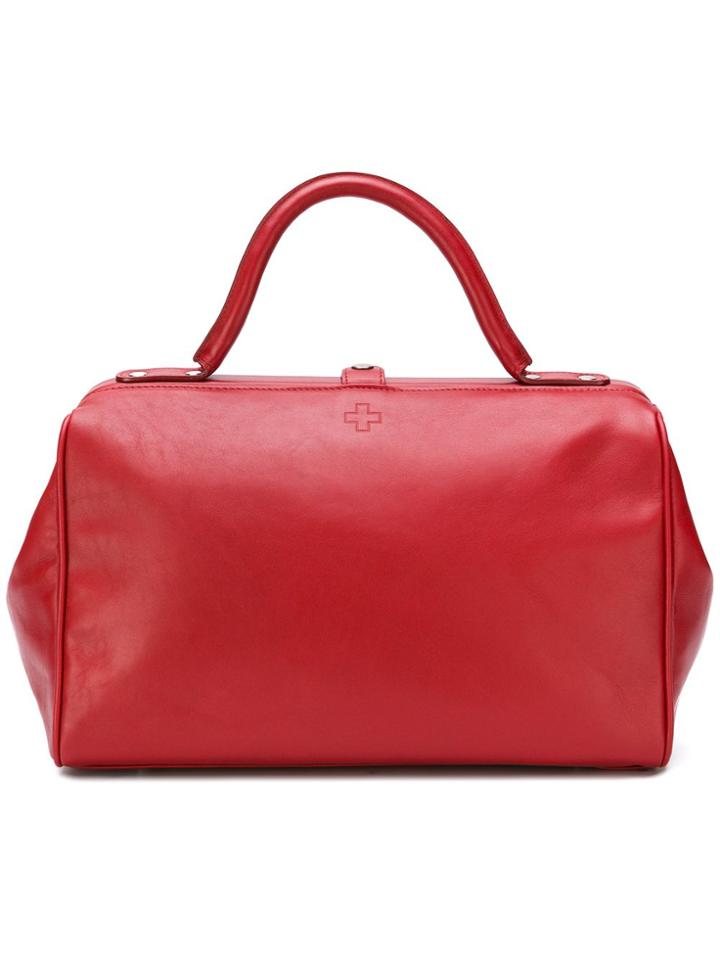 A.f.vandevorst Snap Top Tote - Red